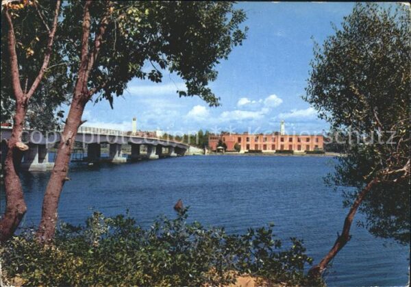 Sabaudia Nuovo ponte sul Lago di Paola Caserma P