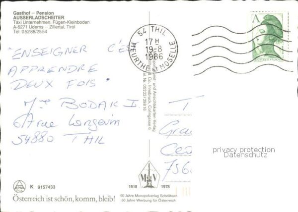 Uderns Gasthof Pension Ausserladscheiter – Bild 2