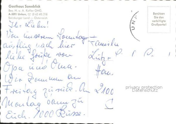 Unken Gasthaus Sonnblick – Bild 2