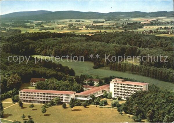 Bad Rothenfelde Sanatorium Teutoburger Wald Fliegeraufn