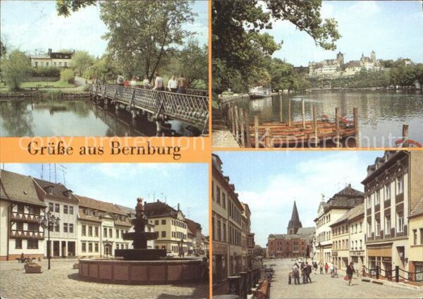 Bernburg Saale Cafe Bärenburg Schloss Marienkirche