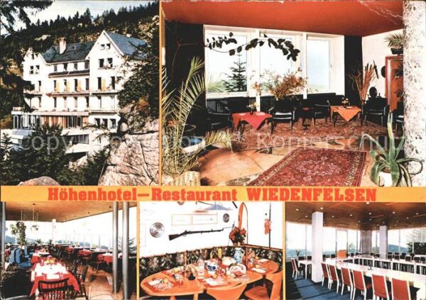 Sand Buehl Höhenhotel Restaurant Wiedenfelsen