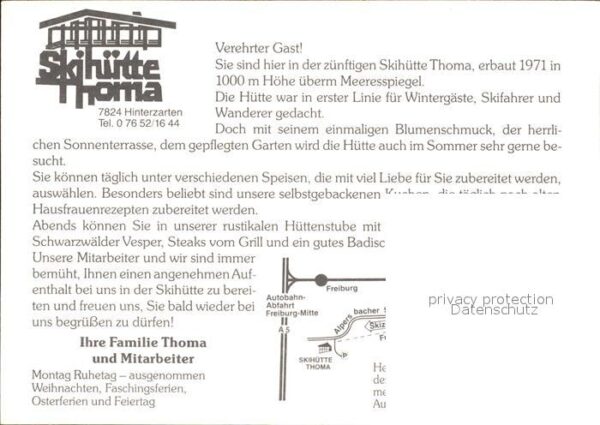 Hinterzarten Skihütte Thoma – Bild 2
