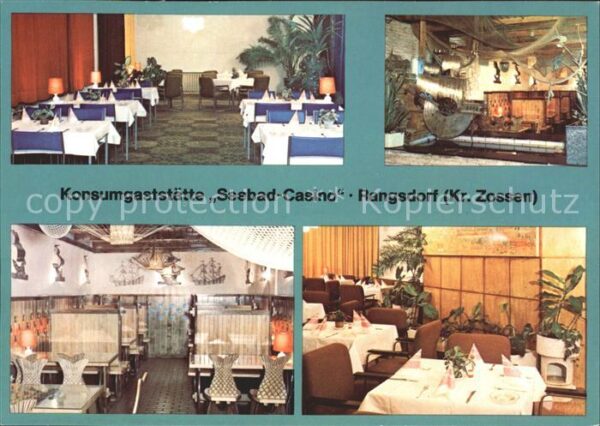 Rangsdorf Konsumgaststätte Seebad Casino