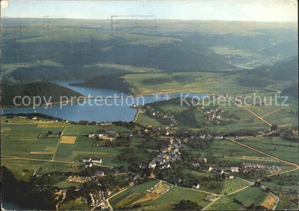 Rurberg Fliegeraufnahme Rurtalsperre