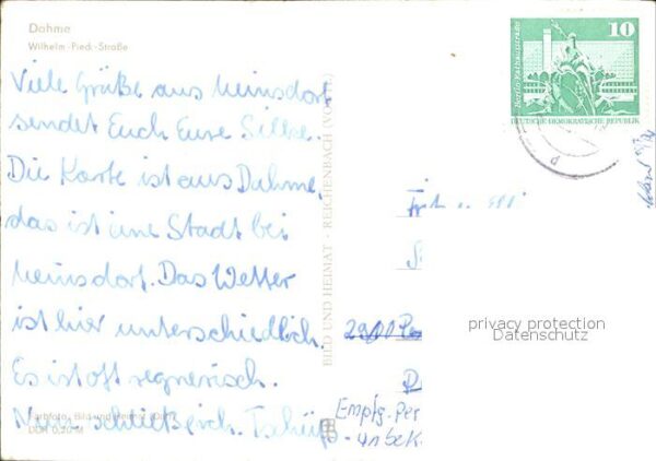 Dahme Mark Wilhelm Pieck Strasse – Bild 2