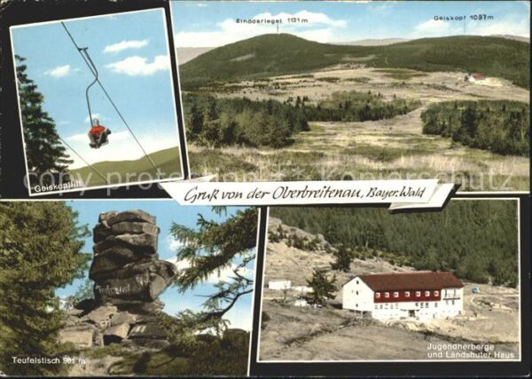 Oberbreitenau Bischofsmais Geiskopflift Jugendherberge Landshuter