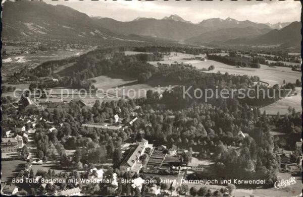 Bad Toelz Badeteil mit Wandelhalle Julfen Demmelj
