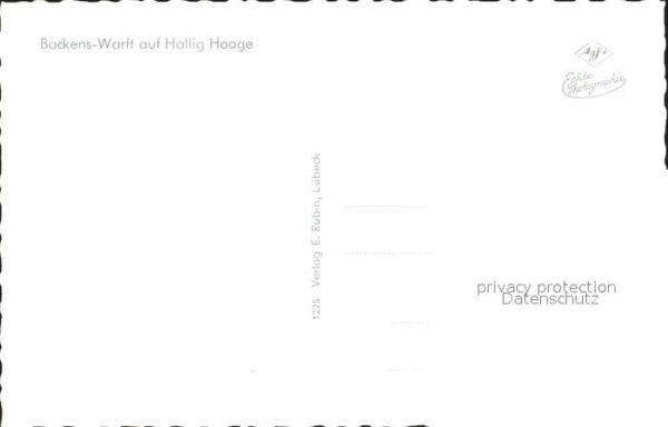 Hallig Hooge Backens Warft – Bild 2