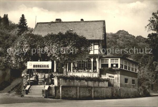 Treseburg Harz HOG Restaurant Cafe Burgstieg Luftkuror