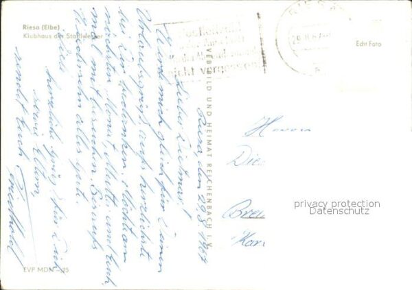 Riesa Sachsen Klubhaus der Stahlwerker Joliot Curie H – Bild 2