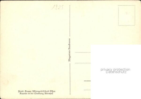 Altenhof Essen Kapelle in der Siedlung Friedrich Krupp – Bild 2
