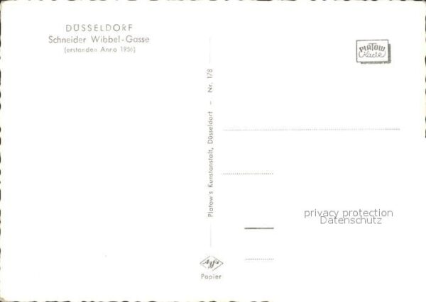 Duesseldorf Schneider Wibbel Gasse – Bild 2