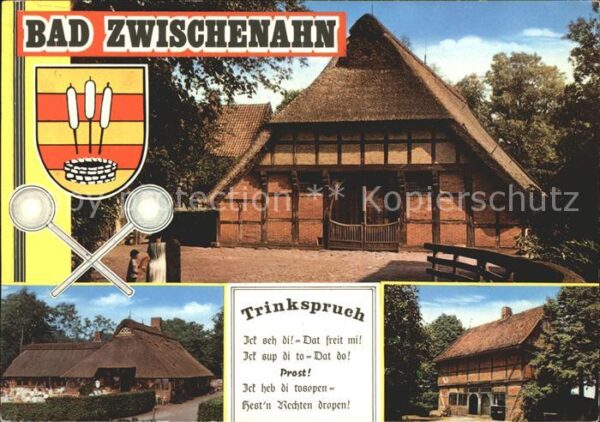 Bad Zwischenahn Altes Bauernhaus Gaststätte Trinkspruch