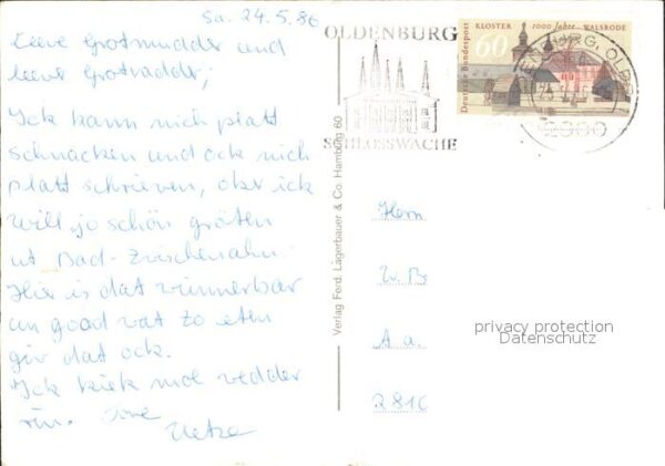 Bad Zwischenahn Altes Bauernhaus Gaststätte Trinkspruch – Bild 2