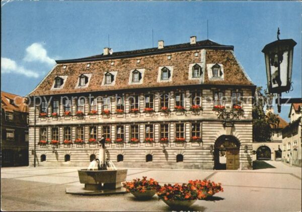 Bad Kissingen Rathaus Brunnen