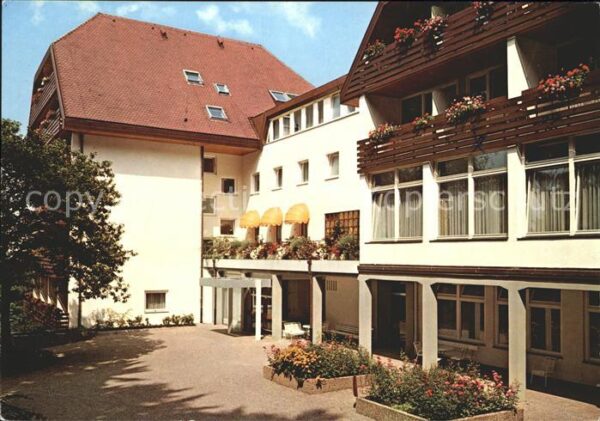 Achern Baden Sanatorium Friedrichshöhe Erholungsheim