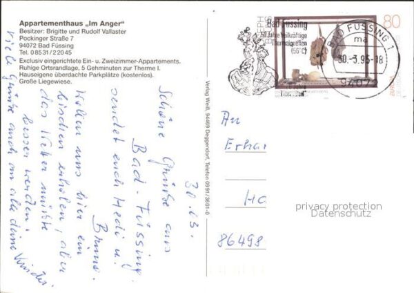 Bad Fuessing Appartementhaus Im Anger Park – Bild 2