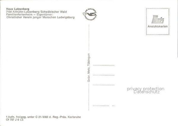 Lutzenberg Althuette Familienferienheim Haus Lutzenberg – Bild 2