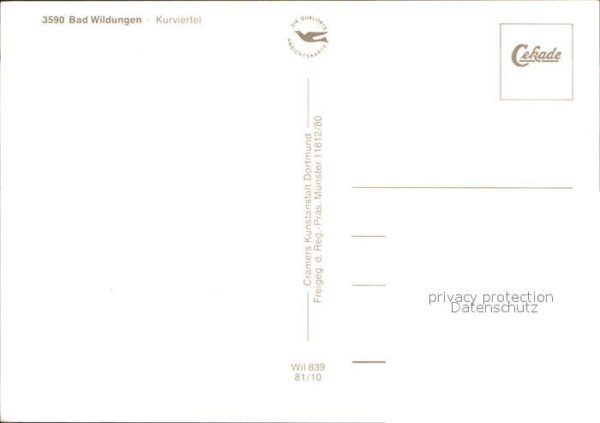 Bad Wildungen Kurviertel Fliegeraufnahme – Bild 2