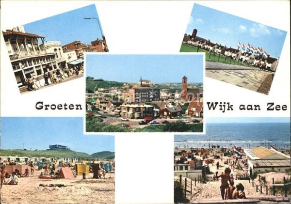 Wijk aan Zee Teilansichten Strand