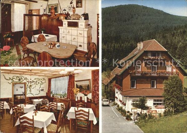 Breitnau Cafe Faller Pension Sommerkurort Winter