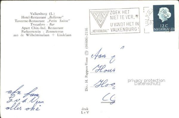 Valkenburg aan de Geul Hotel Restaurant Bellevue Fliegeraufnah – Bild 2