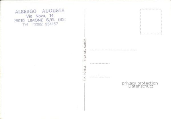 Limone sul Garda Locanda Augusta Albergo Restaurant Boot – Bild 2