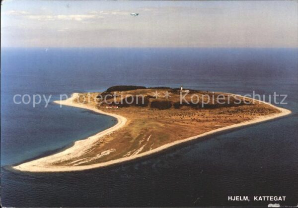 Hjelm Insel Fliegeraufnahme
