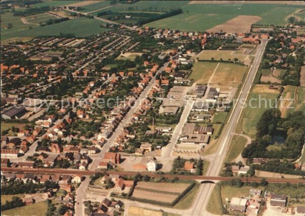 Norre Alslev Stationsby Nordfalster Eisenbahn Fliege