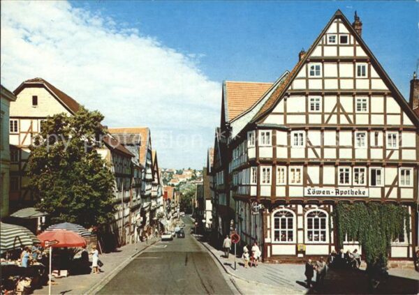 Bad Wildungen Lindenstrasse Altstadt Apotheke Fachwer