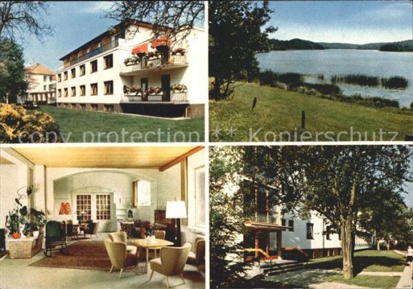 Lehmrade Rehabilitationsstätte Uferpartie am See