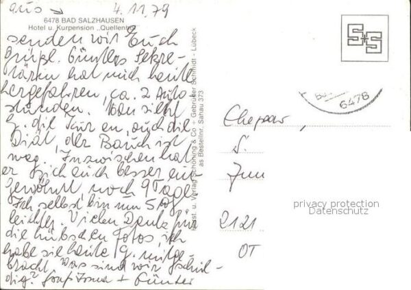 Bad Salzhausen Hotel Kurpension Quellenhof – Bild 2