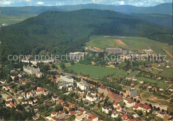 Bad Wildungen Kurviertel Fliegeraufnahme