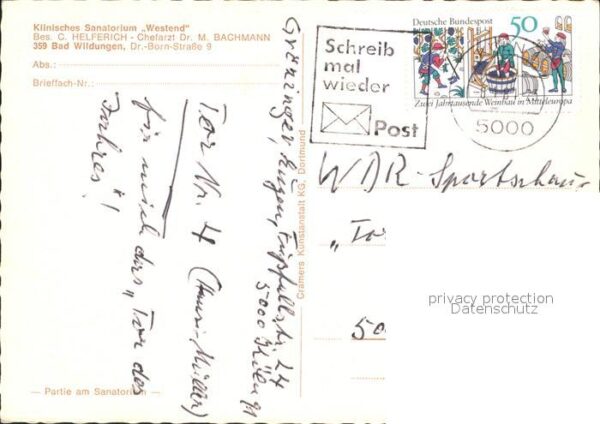 Bad Wildungen Sanatorium Westend – Bild 2