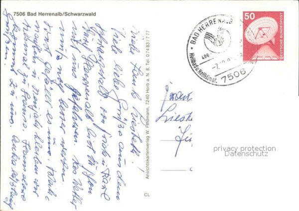 Bad Herrenalb Kurort Schwarzwald Fliegeraufnahme – Bild 2