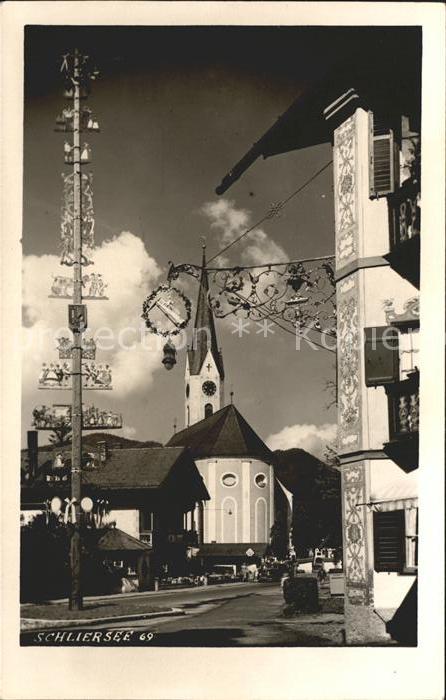 Schliersee Kirchenpartie