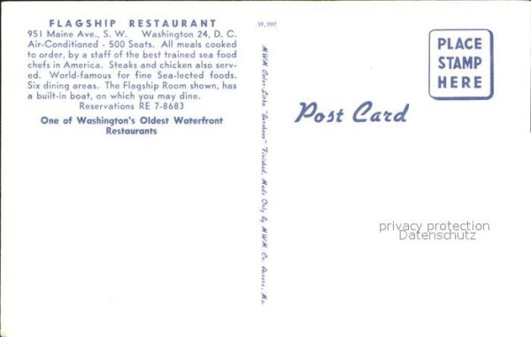 Washington DC Flagship Restaurant – Bild 2
