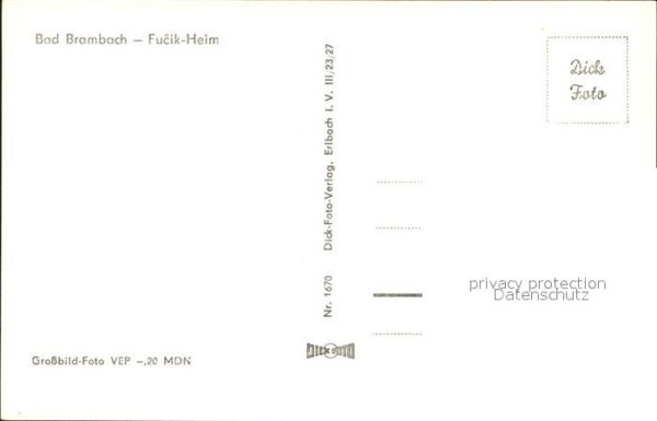 Bad Brambach Fucik Heim – Bild 2