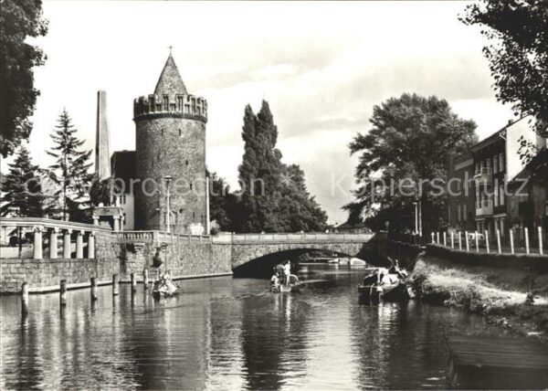 Brandenburg Havel Steintor und Brücke