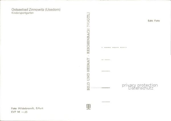 Zinnowitz Ostseebad Usedom Kinderspielplatz – Bild 2