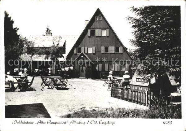 Altenberg Erzgebirge Waldschänke Altes Raupennest