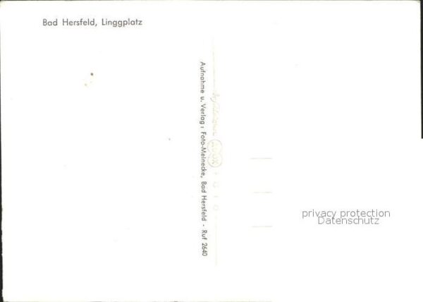 Bad Hersfeld Linggplatz – Bild 2