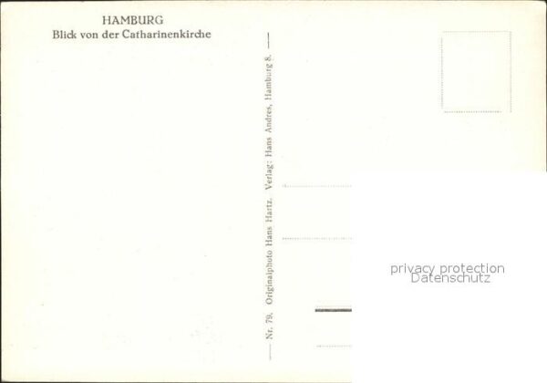 Hamburg Blick von Catharinenkirche – Bild 2