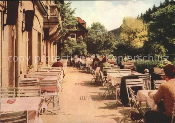 Kipsdorf Cafe Pietsch Terrasse