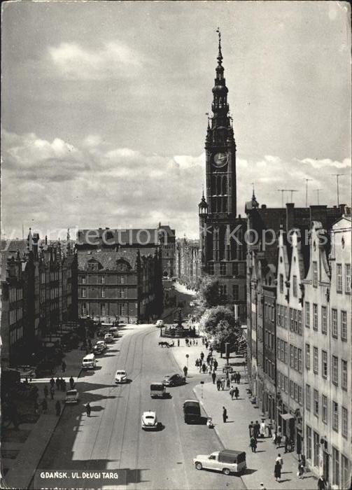Danzig Westpreussen Kirchenpartie
