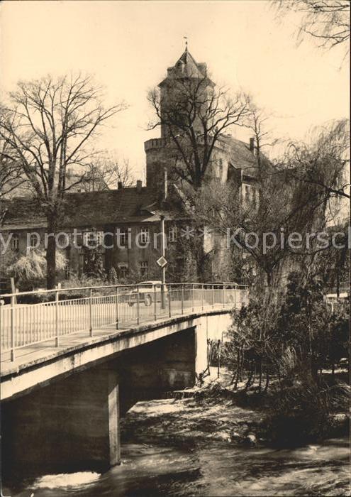 Spremberg Niederlausitz Brücke an der Spree
