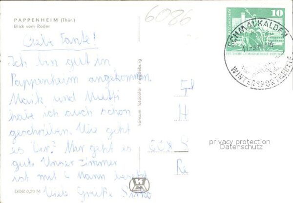 Pappenheim Thueringen Blick vom Röder – Bild 2