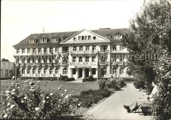 Kuehlungsborn Ostseebad FDGB Erholungsheim Georgi Dimitroff