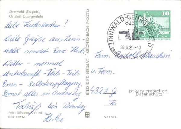 Zinnwald-Georgenfeld Wohnsiedlung – Bild 2